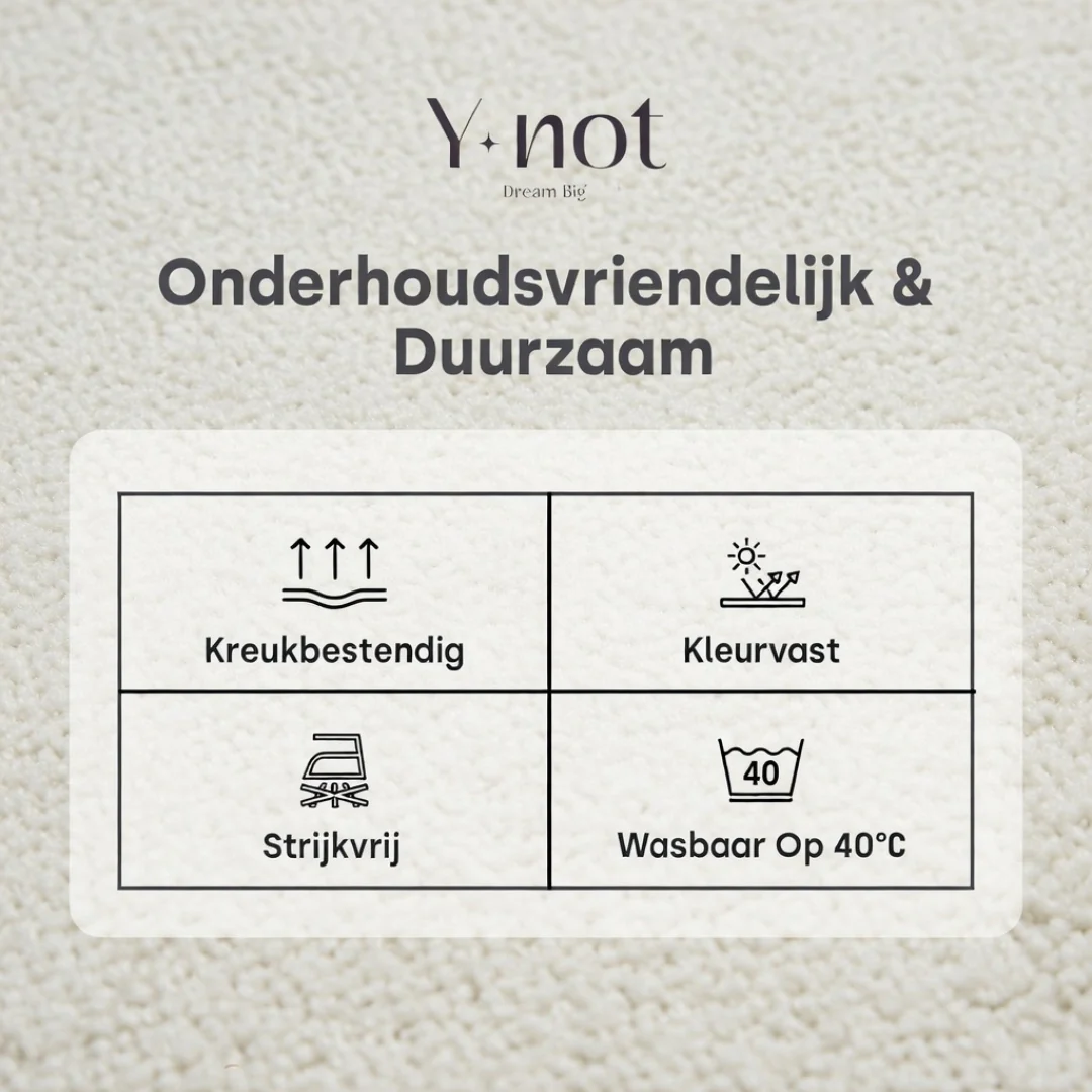 Matras Hoeslaken Teddy - Cappuccino White - Image 8