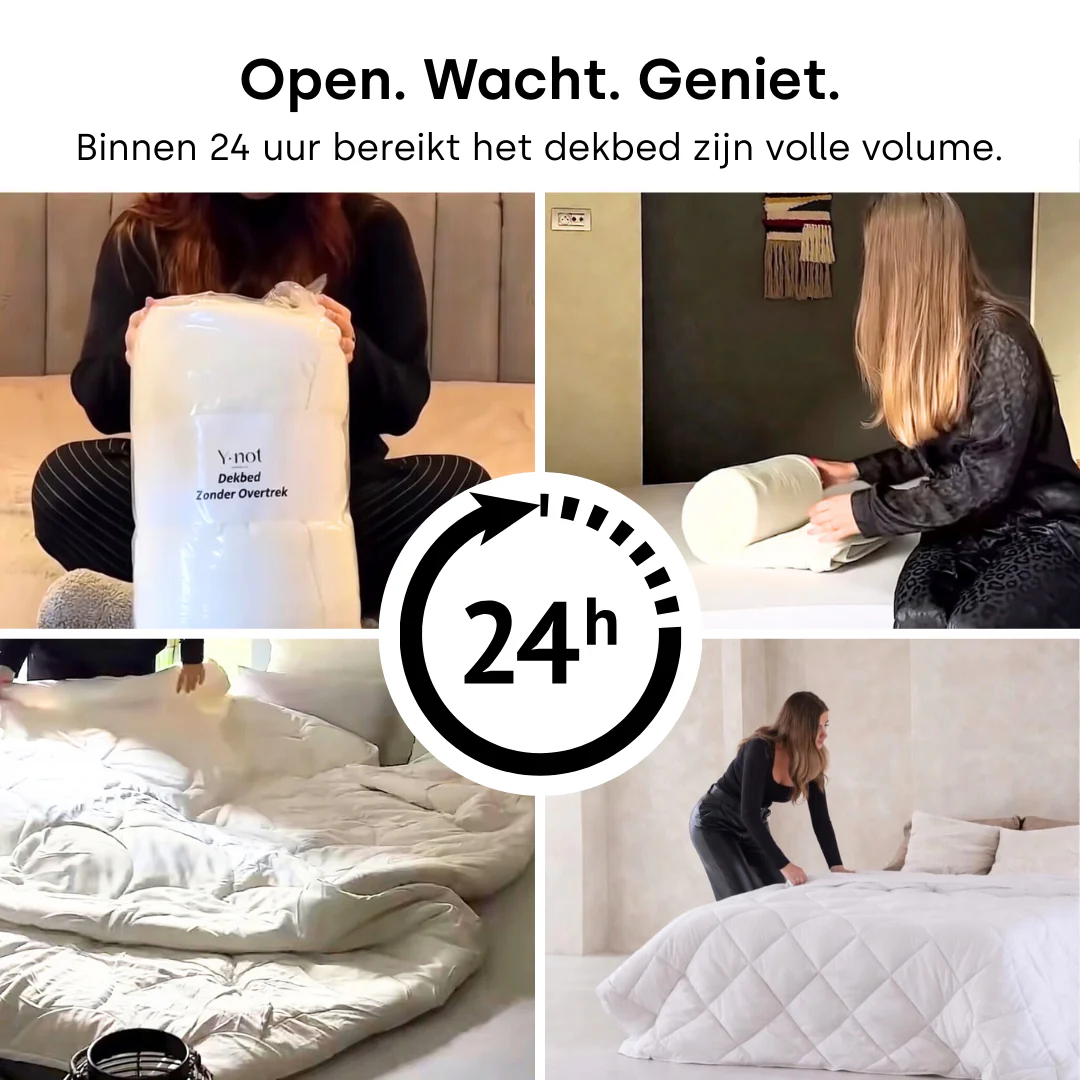 Y-NOT All Year Dekbed Offwhite - Image 7